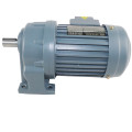 Horizontal 220V 380V three phase 1hp  28mm 32mm 40m 3 hp single phase ac geared motor